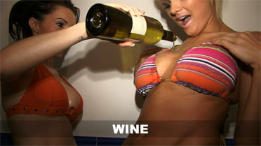 Emma S and  Gemma Massey Wine Video